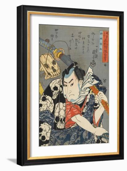 Nozarashi Gosuke-Kuniyoshi Utagawa-Framed Giclee Print