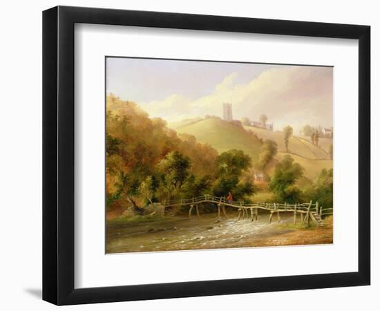 Nr. Chulmleigh, Devon-John Wallace Tucker-Framed Giclee Print