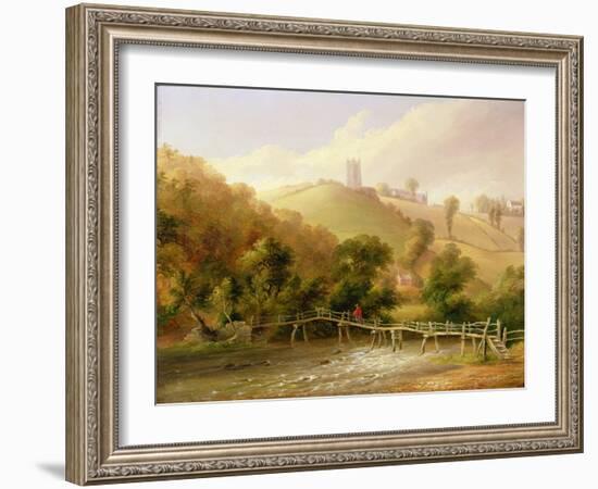 Nr. Chulmleigh, Devon-John Wallace Tucker-Framed Giclee Print