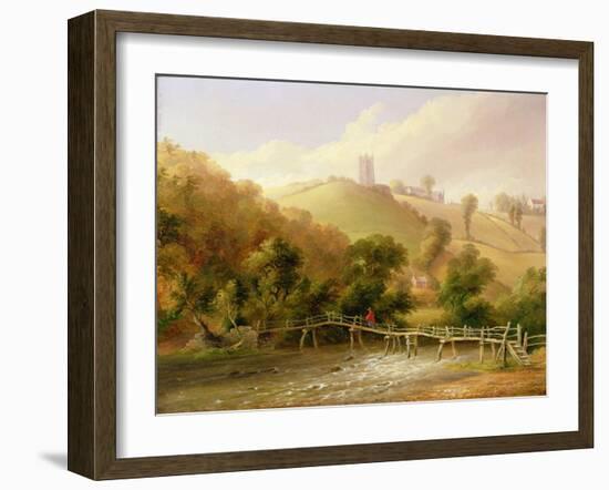 Nr. Chulmleigh, Devon-John Wallace Tucker-Framed Giclee Print