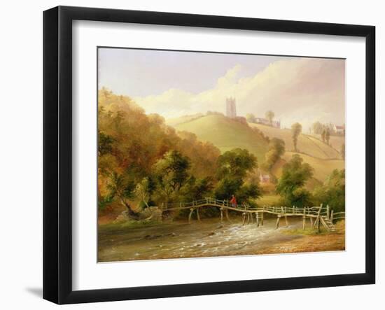 Nr. Chulmleigh, Devon-John Wallace Tucker-Framed Giclee Print