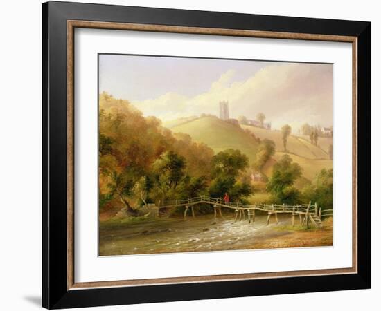 Nr. Chulmleigh, Devon-John Wallace Tucker-Framed Giclee Print