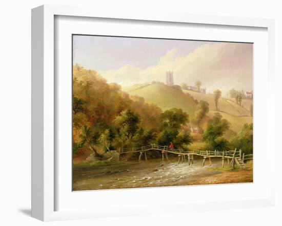 Nr. Chulmleigh, Devon-John Wallace Tucker-Framed Giclee Print