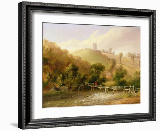 Nr. Chulmleigh, Devon-John Wallace Tucker-Framed Giclee Print