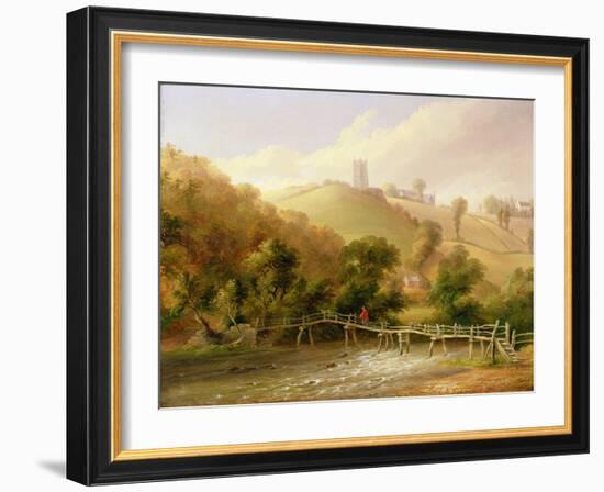 Nr. Chulmleigh, Devon-John Wallace Tucker-Framed Giclee Print