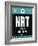 NRT Tokyo Luggage Tag 2-NaxArt-Framed Art Print