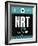 NRT Tokyo Luggage Tag 2-NaxArt-Framed Art Print