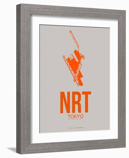 Nrt Tokyo Poster 1-NaxArt-Framed Art Print