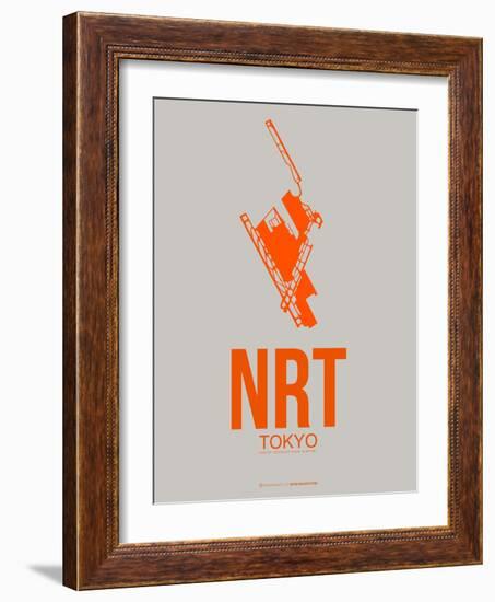 Nrt Tokyo Poster 1-NaxArt-Framed Art Print