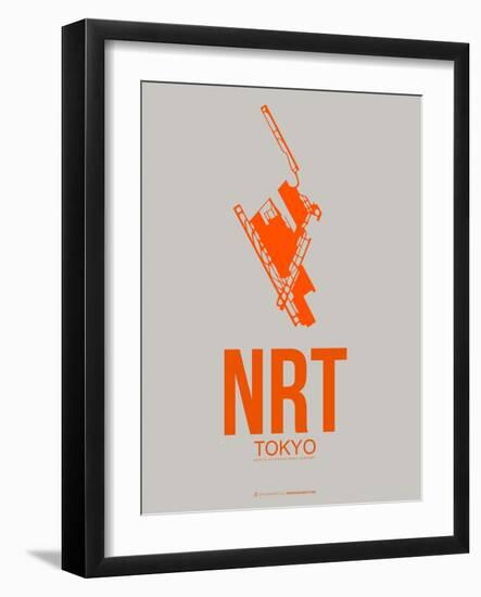 Nrt Tokyo Poster 1-NaxArt-Framed Art Print