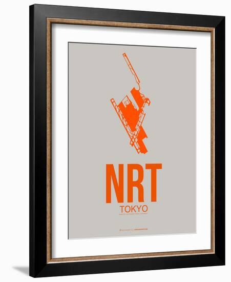 Nrt Tokyo Poster 1-NaxArt-Framed Art Print