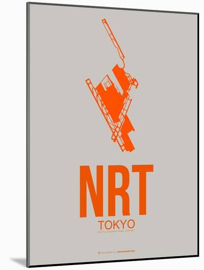 Nrt Tokyo Poster 1-NaxArt-Mounted Art Print