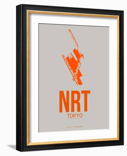 Nrt Tokyo Poster 1-NaxArt-Framed Art Print