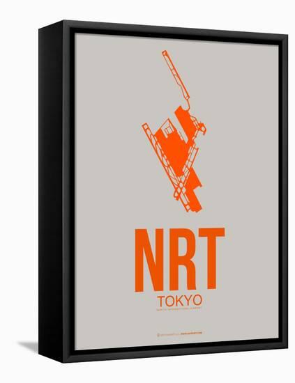 Nrt Tokyo Poster 1-NaxArt-Framed Stretched Canvas