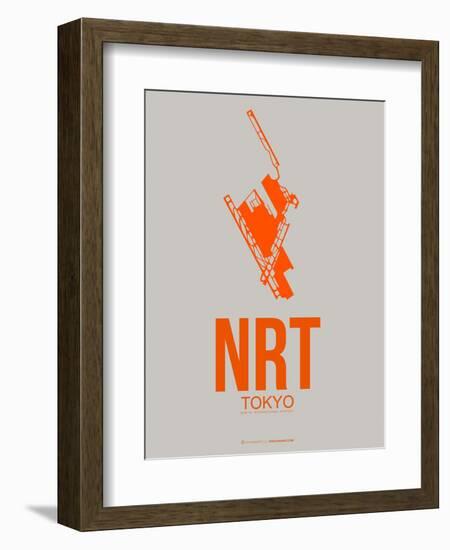 Nrt Tokyo Poster 1-NaxArt-Framed Art Print