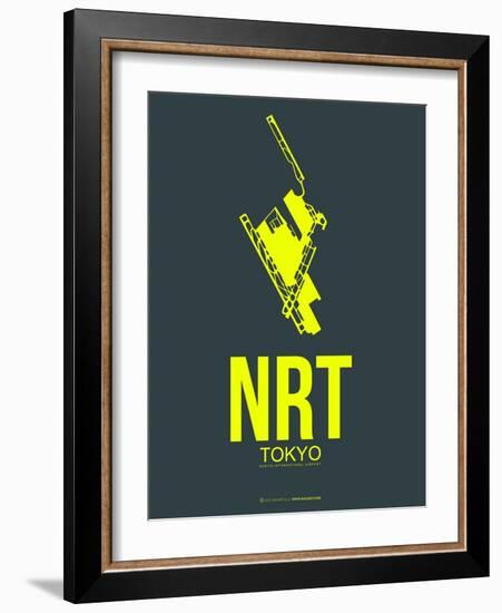 Nrt Tokyo Poster 2-NaxArt-Framed Art Print