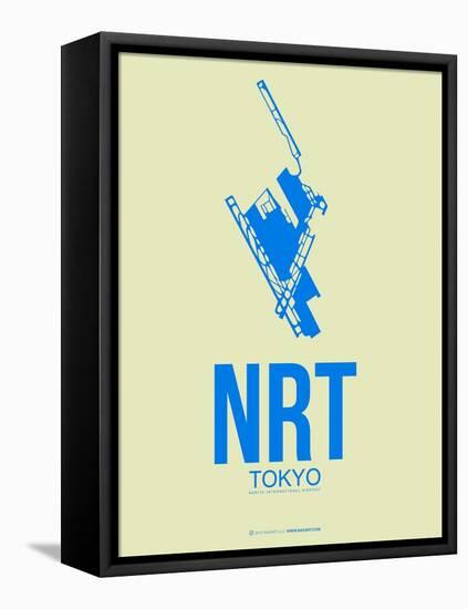 Nrt Tokyo Poster 3-NaxArt-Framed Stretched Canvas