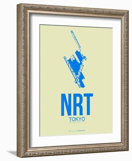 Nrt Tokyo Poster 3-NaxArt-Framed Art Print