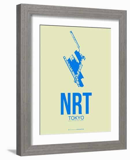 Nrt Tokyo Poster 3-NaxArt-Framed Art Print