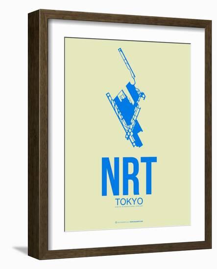 Nrt Tokyo Poster 3-NaxArt-Framed Art Print