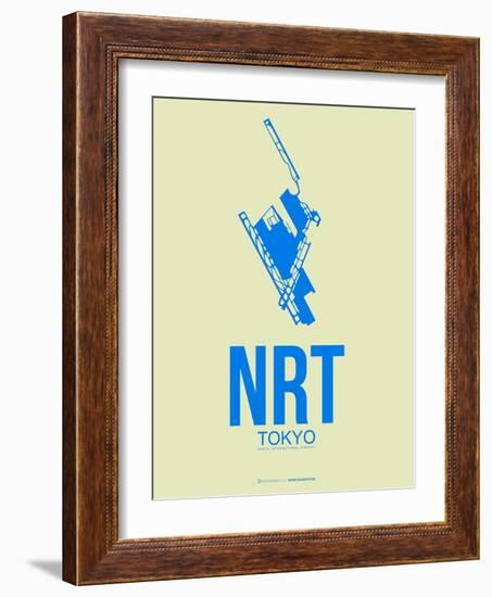 Nrt Tokyo Poster 3-NaxArt-Framed Art Print