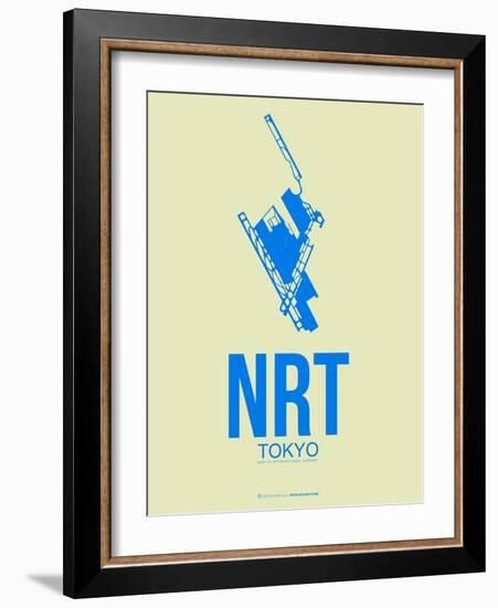 Nrt Tokyo Poster 3-NaxArt-Framed Art Print