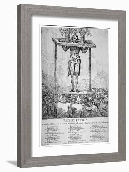 nticipation, 1784-Thomas Rowlandson-Framed Giclee Print