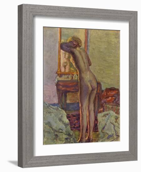 'Nu A La Coiffeuse', 1935-Pierre Bonnard-Framed Giclee Print