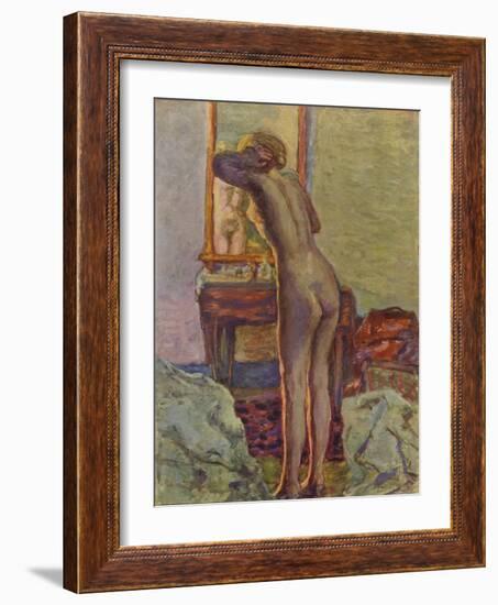 'Nu A La Coiffeuse', 1935-Pierre Bonnard-Framed Giclee Print