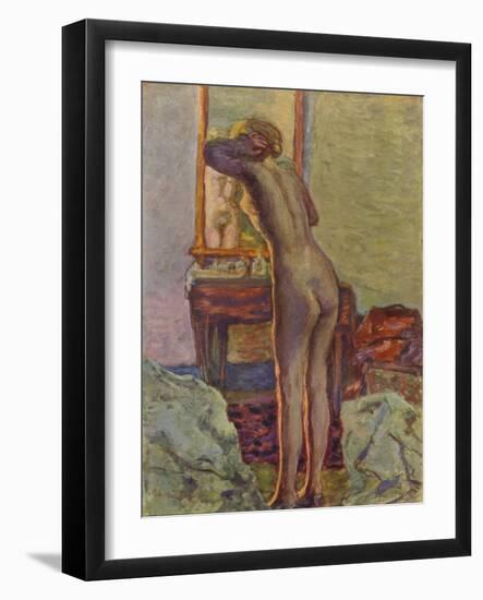 'Nu A La Coiffeuse', 1935-Pierre Bonnard-Framed Giclee Print