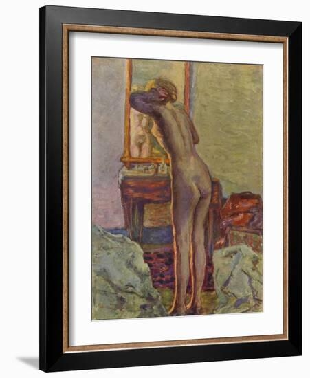 'Nu A La Coiffeuse', 1935-Pierre Bonnard-Framed Giclee Print