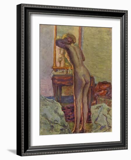 'Nu A La Coiffeuse', 1935-Pierre Bonnard-Framed Giclee Print