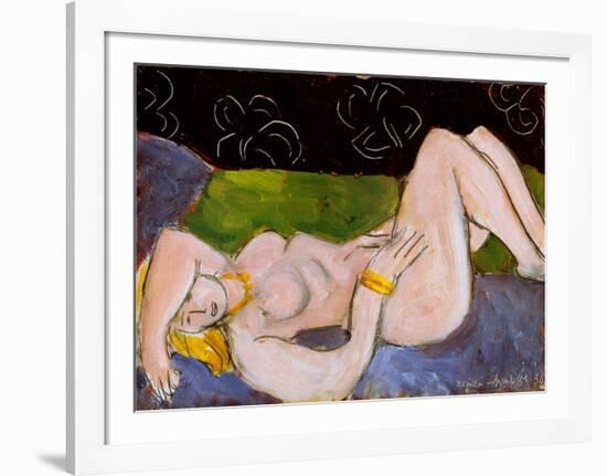 Nu Allonge-Henri Matisse-Framed Art Print