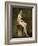 Nu assis. Mademoiselle Rose modèle de l'atelier de Guérin-Eugene Delacroix-Framed Giclee Print