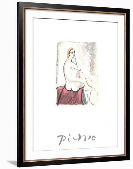 Nu Assis-Pablo Picasso-Framed Collectable Print