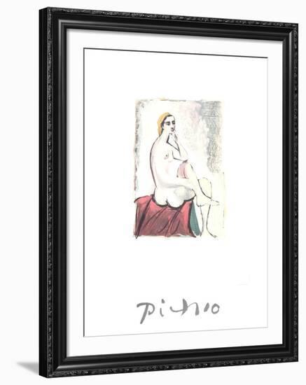 Nu Assis-Pablo Picasso-Framed Collectable Print