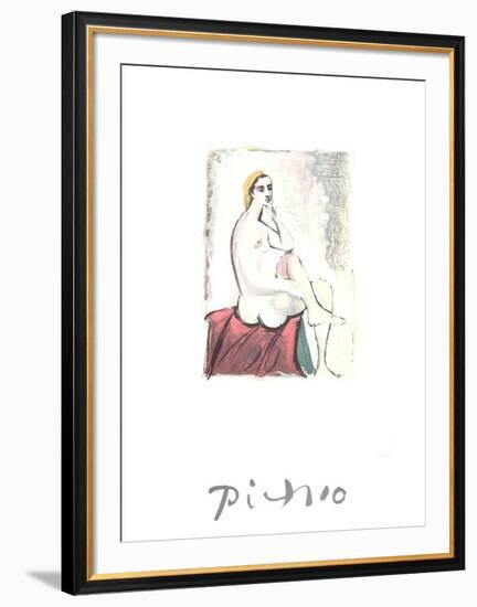 Nu Assis-Pablo Picasso-Framed Collectable Print