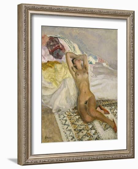 Nu assis-Henri Lebasque-Framed Giclee Print