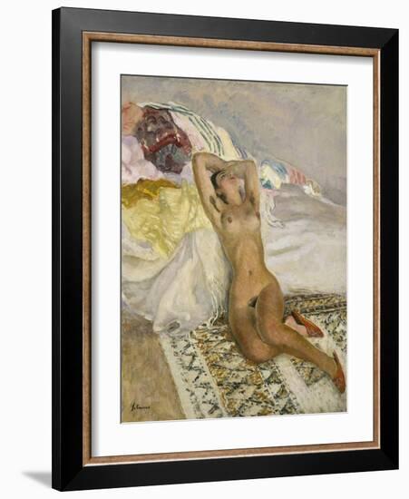 Nu assis-Henri Lebasque-Framed Giclee Print