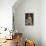 Nu assis-Amedeo Modigliani-Mounted Giclee Print displayed on a wall