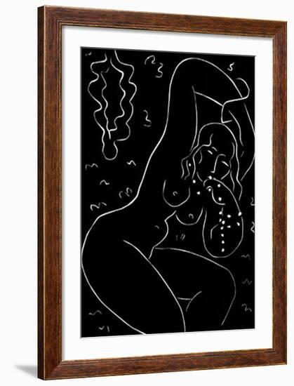 Nu Au Bracelet-Henri Matisse-Framed Art Print