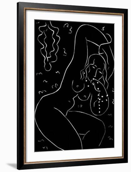 Nu Au Bracelet-Henri Matisse-Framed Art Print