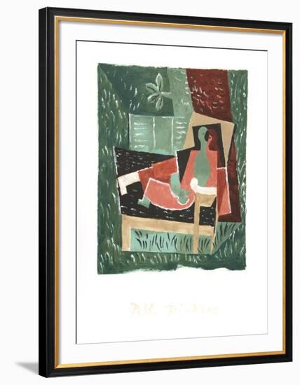 Nu au Bras Leve de Face-Pablo Picasso-Framed Collectable Print