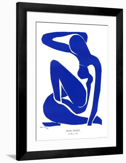 Nu Bleu I, c.1952-Henri Matisse-Framed Art Print