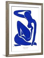 Nu Bleu I, c.1952-Henri Matisse-Framed Art Print