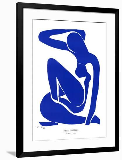 Nu Bleu I, c.1952-Henri Matisse-Framed Art Print