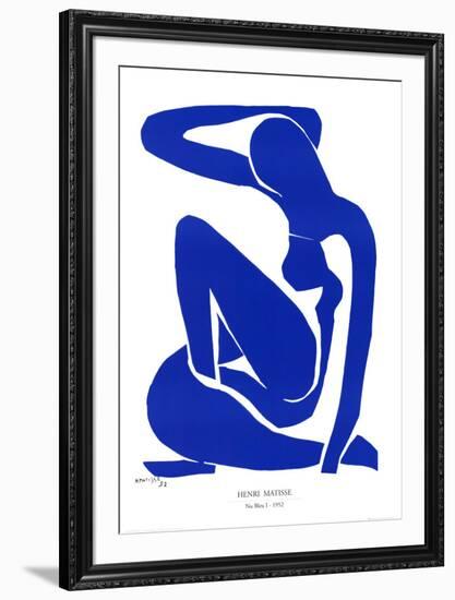 Nu Bleu I, c.1952-Henri Matisse-Framed Art Print