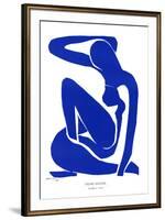 Nu Bleu I, c.1952-Henri Matisse-Framed Art Print