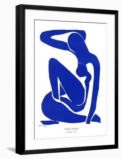 Nu Bleu I, c.1952-Henri Matisse-Framed Art Print