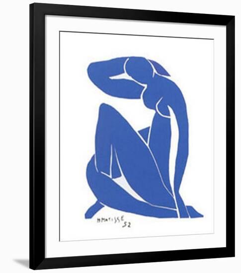 Nu Bleu II-Henri Matisse-Framed Art Print